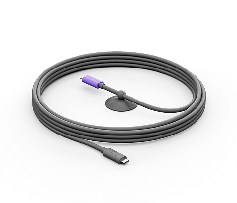 Cable Logitech Active USB-C de 5 m para MeetUp 2 por mayor