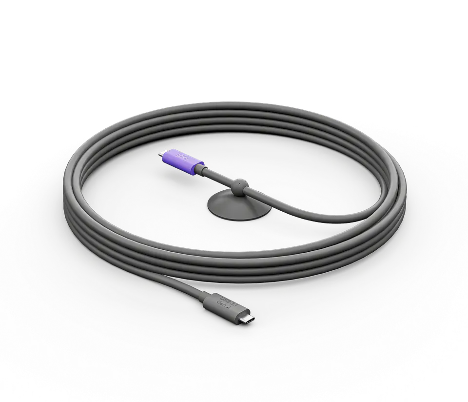 Cable Logitech Active USB-C de 5 m para MeetUp 2 por mayor 2