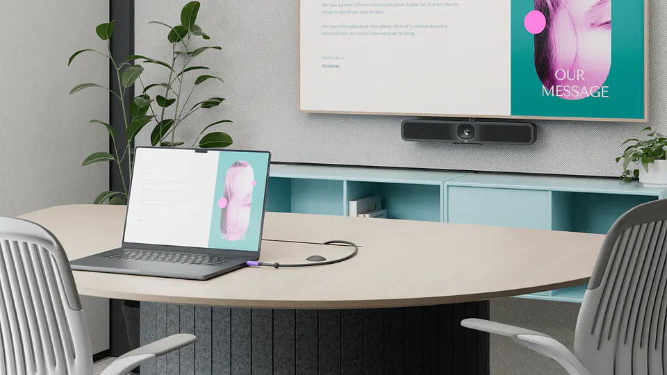 Cable Logitech Active USB-C de 5 m para MeetUp 2 por mayor 3