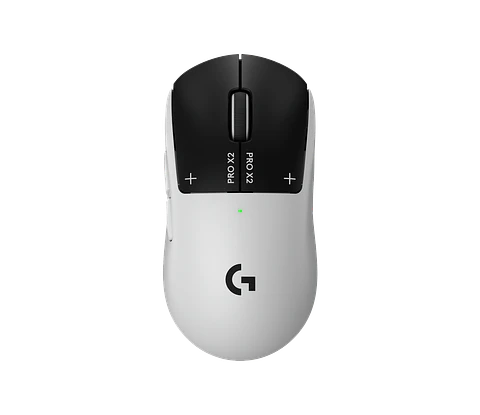 Mouse gamer inalámbrico háptico Logitech G PRO X2 SUPERSTRIKE eclipse lunar por mayor