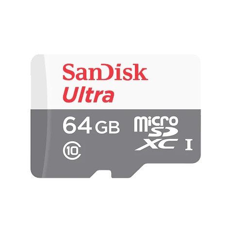 Tarjeta microSD SanDisk Ultra 64GB 100MB/s con adaptador SD por mayor