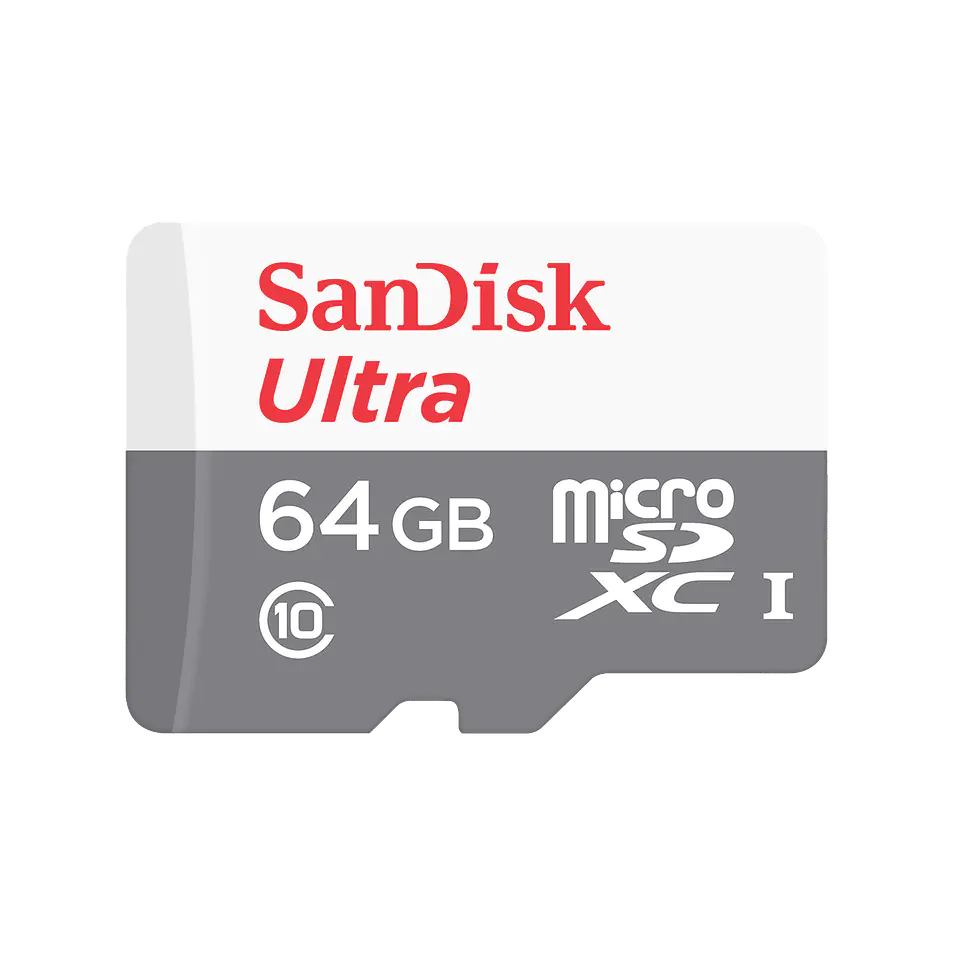 Tarjeta microSD SanDisk Ultra 64GB 100MB/s con adaptador SD por mayor 1