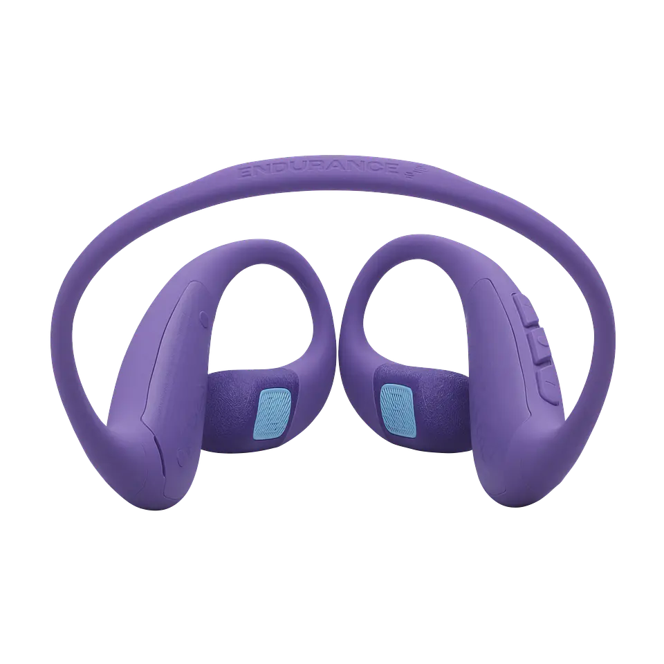 Audífonos deportivos abiertos JBL Endurance Pace por mayor - Morado 2