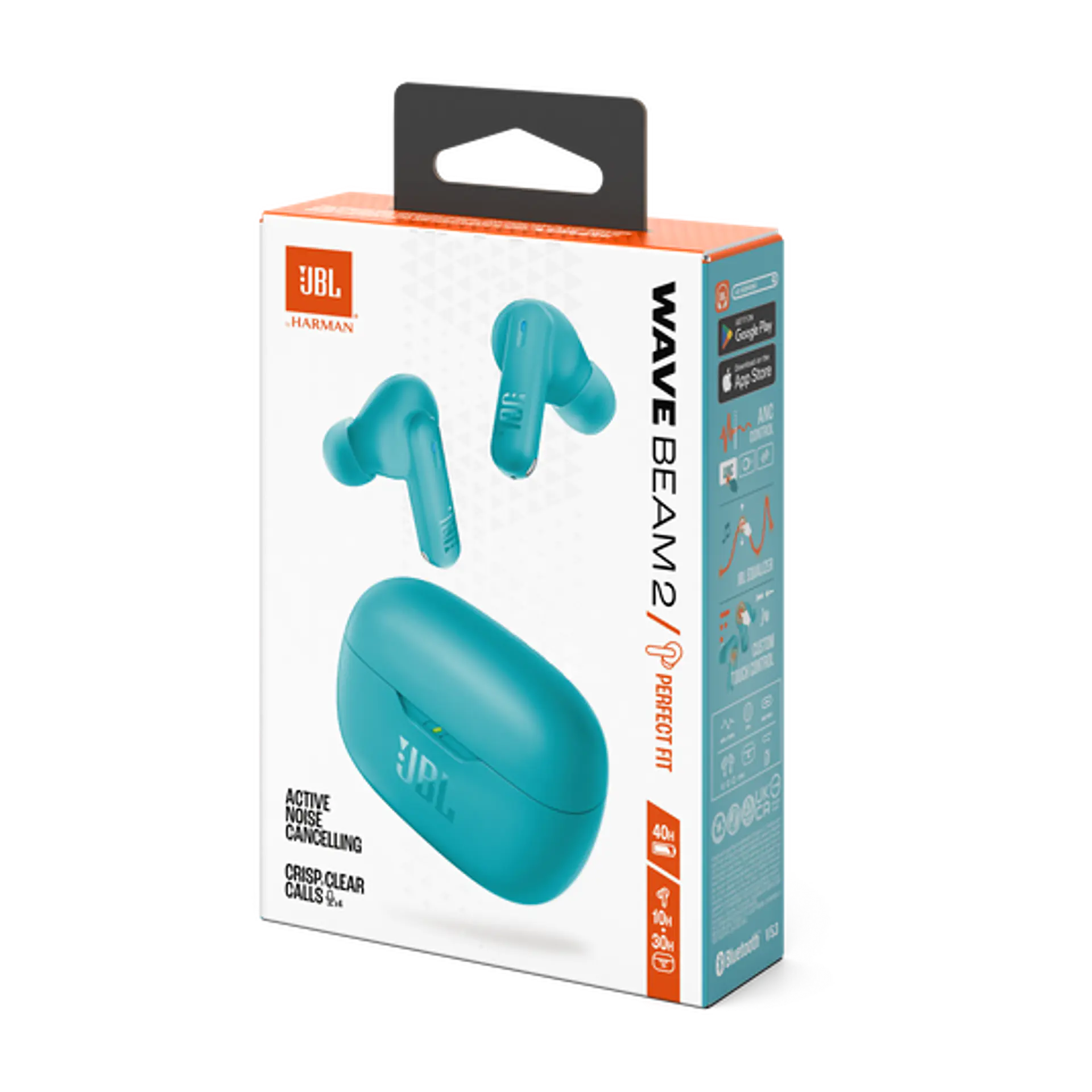 Audífonos TWS ANC JBL Wave Beam 2 por mayor - Azul 6