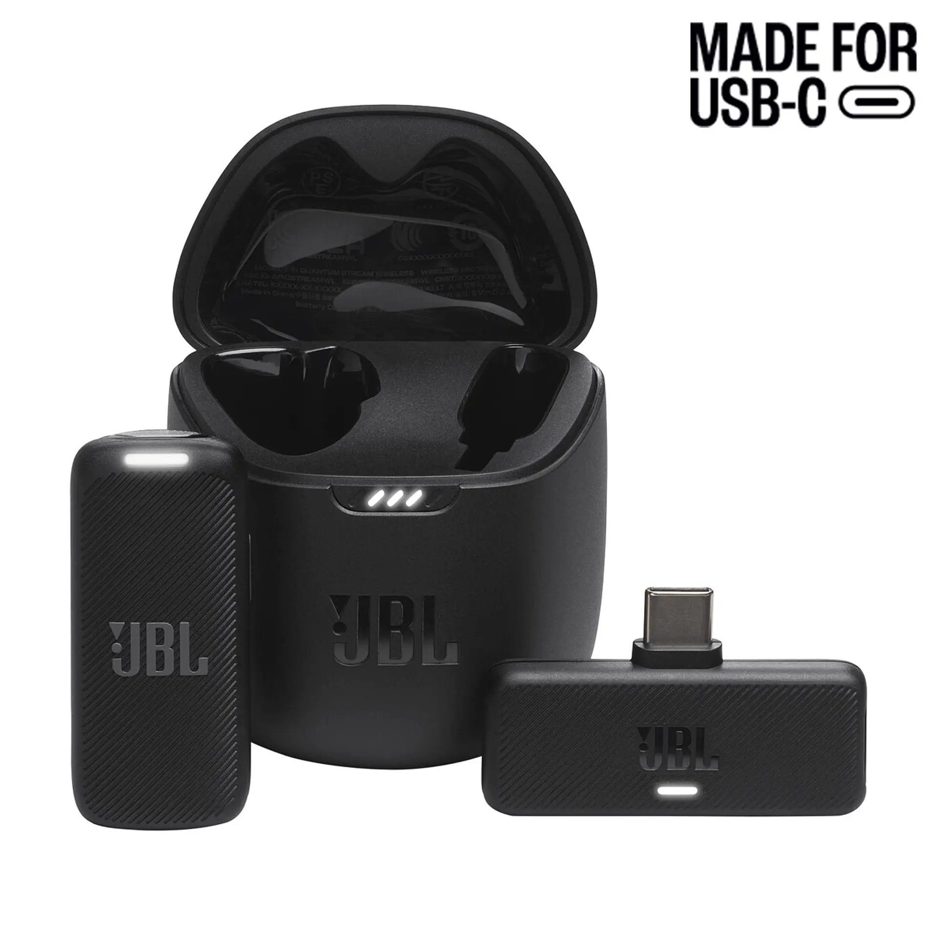 Micrófono inalámbrico USB-C JBL Quantum Stream Wireless USB-C por mayor - Negro 1