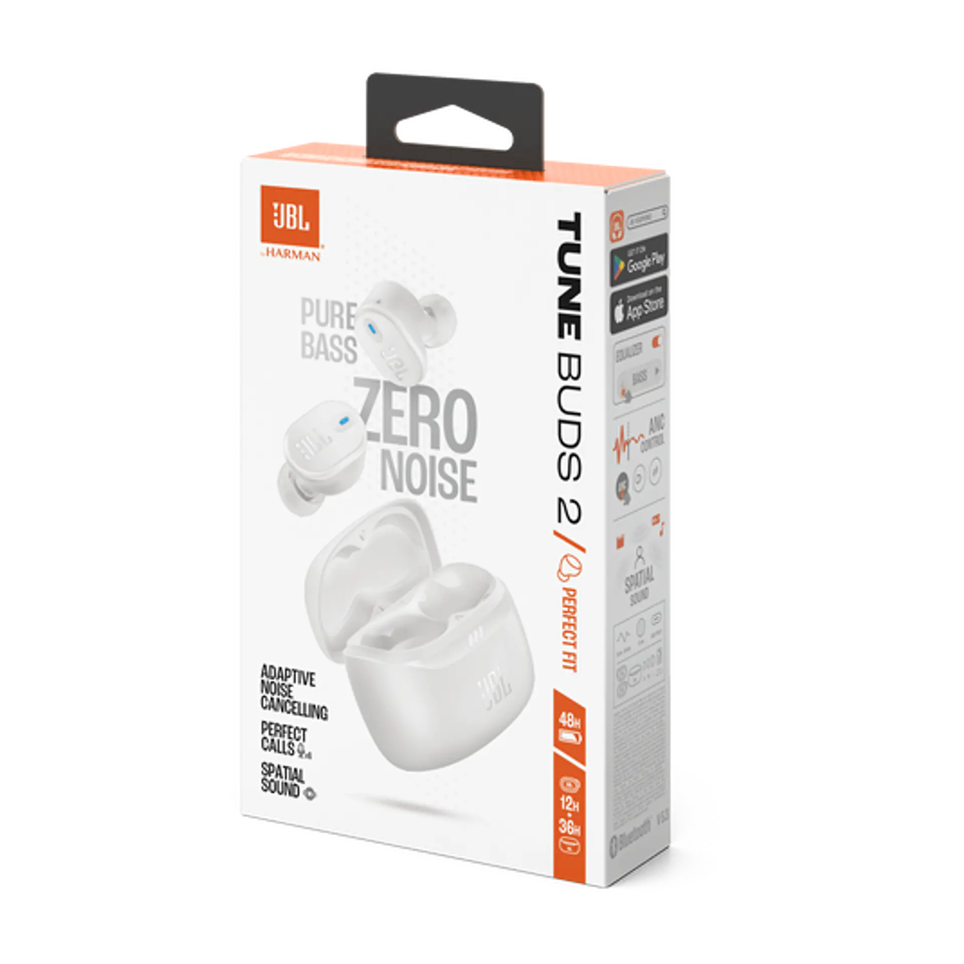 Audífonos TWS ANC JBL Tune Buds 2 por mayor - Blanco 6