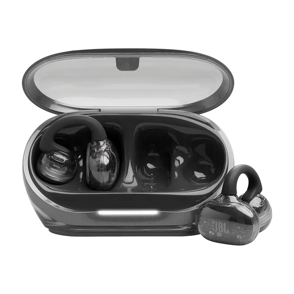 Audífonos abiertos TWS JBL Soundgear Clips por mayor - Negro 1