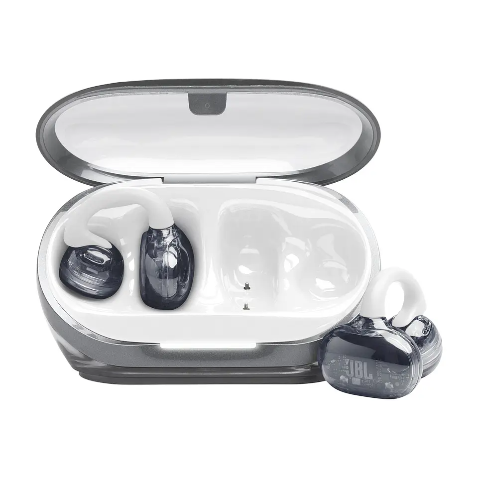 Audífonos abiertos TWS JBL Soundgear Clips por mayor - Blanco 1