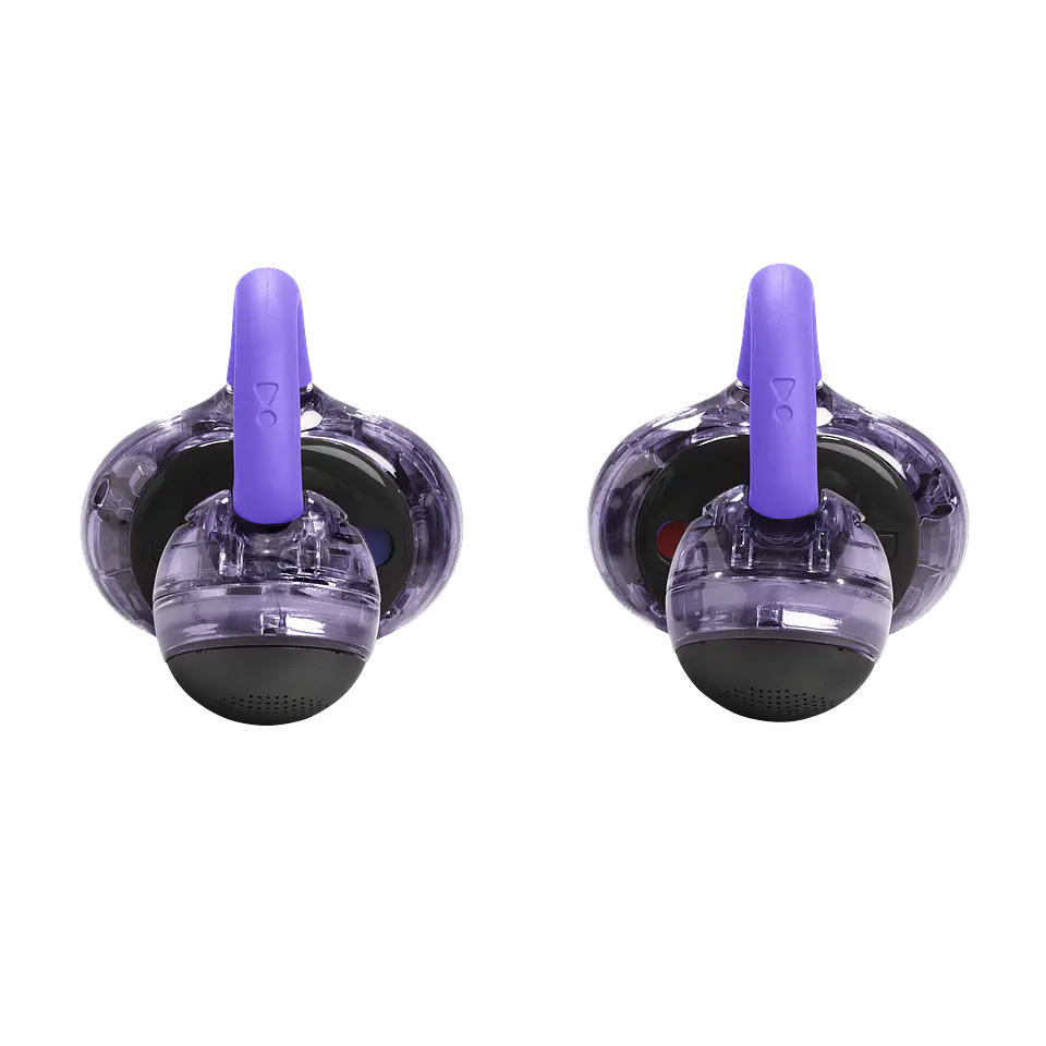 Audífonos abiertos TWS JBL Soundgear Clips por mayor - Morado 3