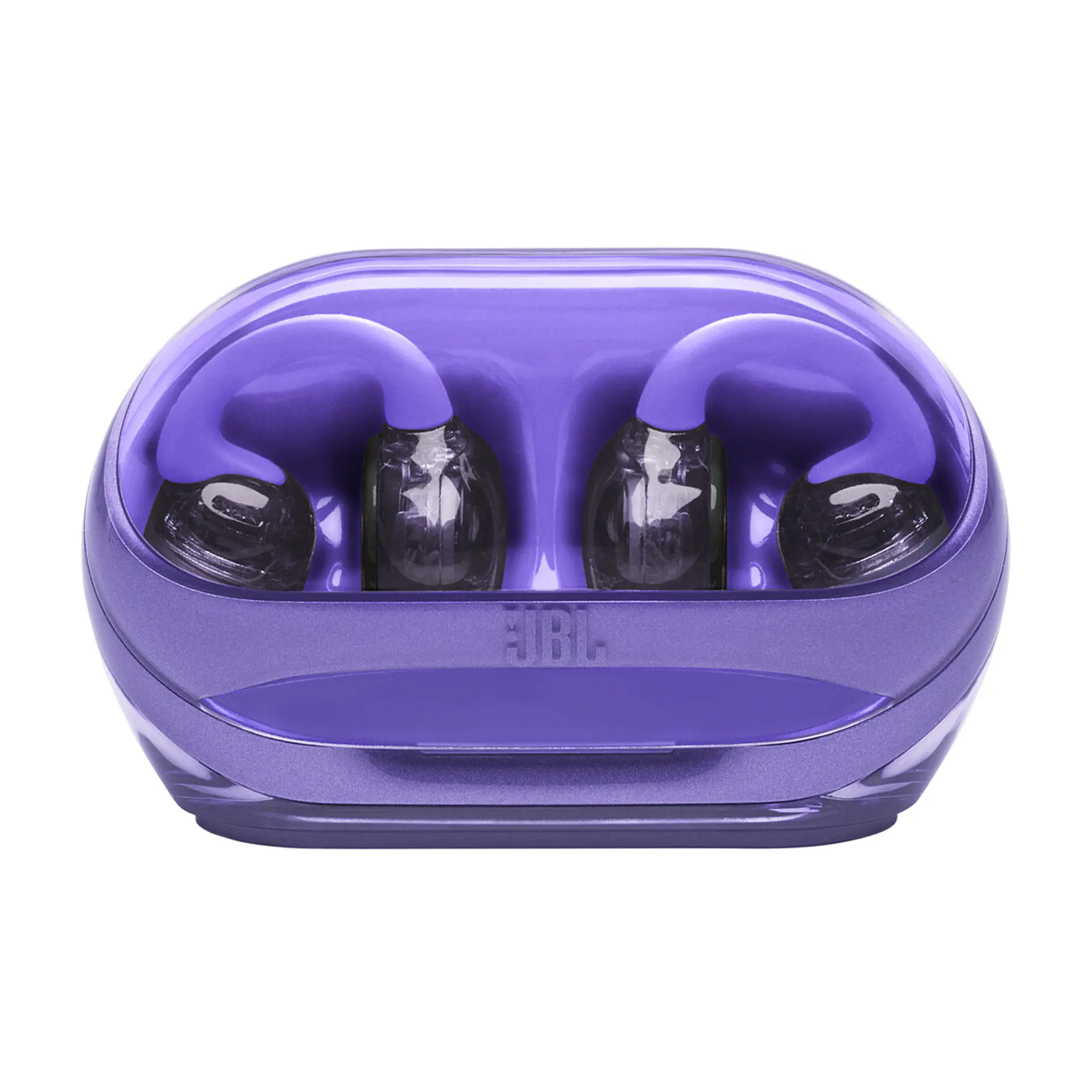 Audífonos abiertos TWS JBL Soundgear Clips por mayor - Morado 5