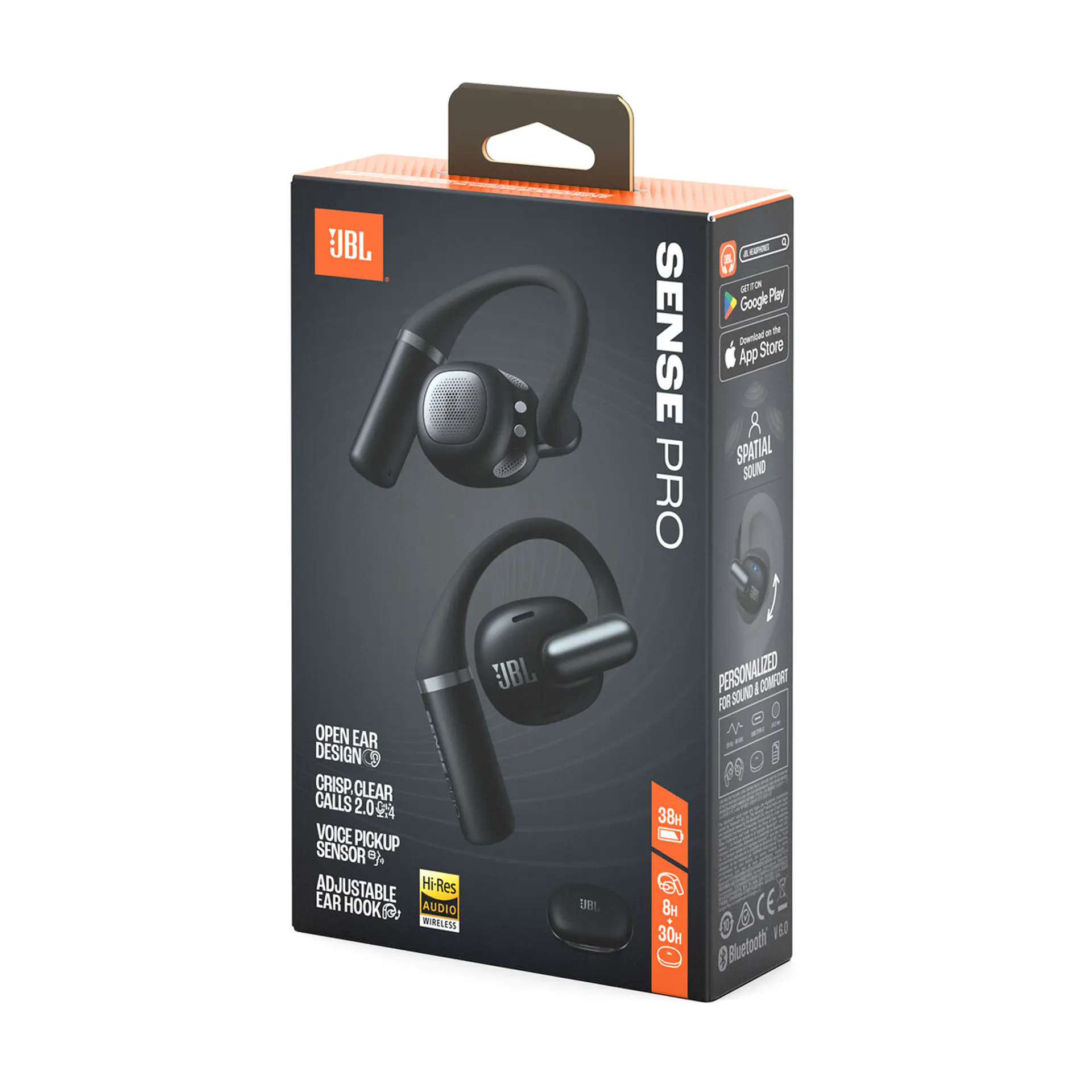 Audífonos abiertos TWS JBL Sense Pro por mayor - Negro 5