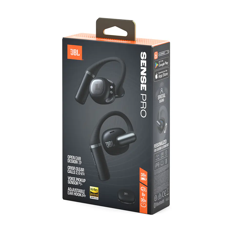 Audífonos abiertos TWS JBL Sense Pro por mayor - Negro 5