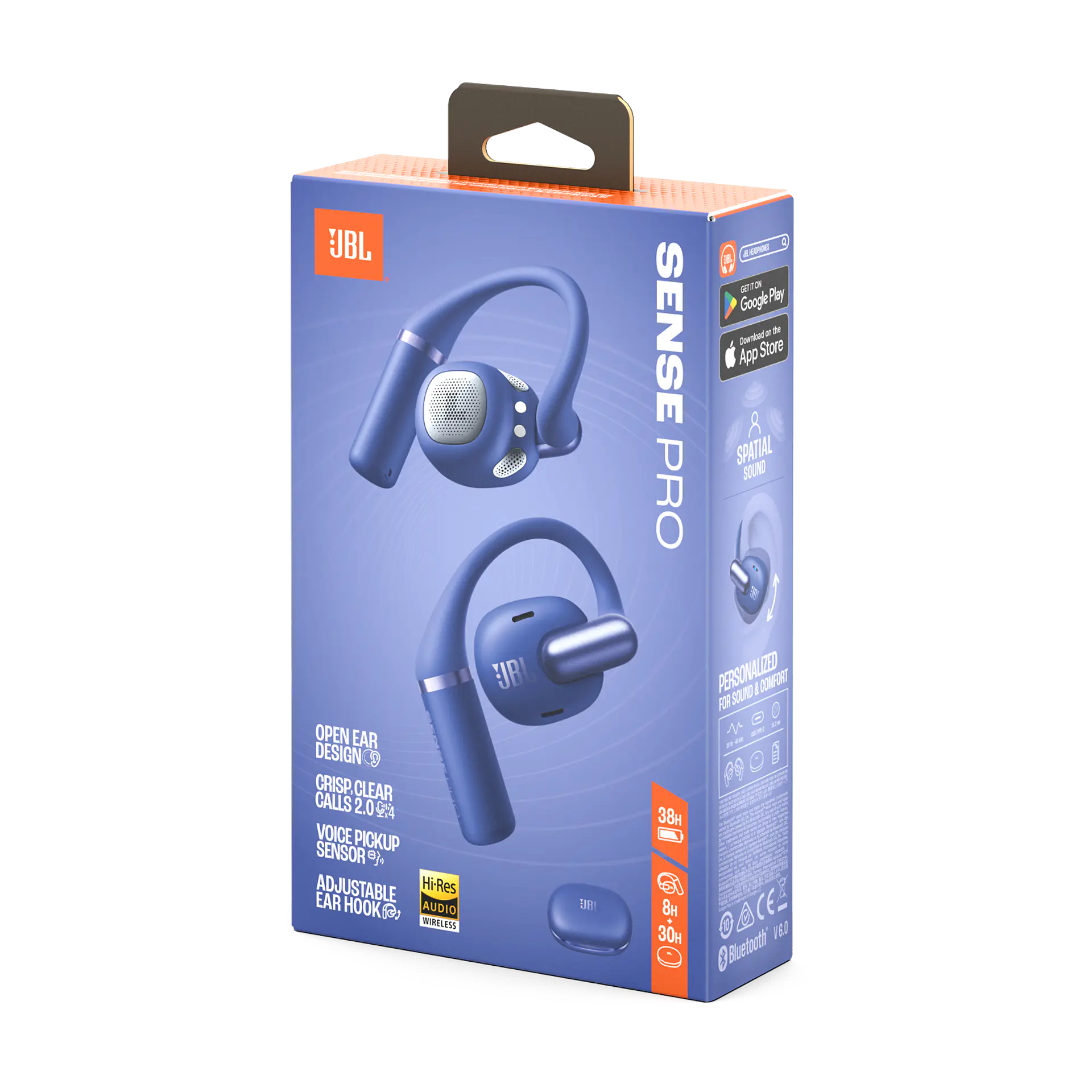 Audífonos abiertos TWS JBL Sense Pro por mayor - Azul 5