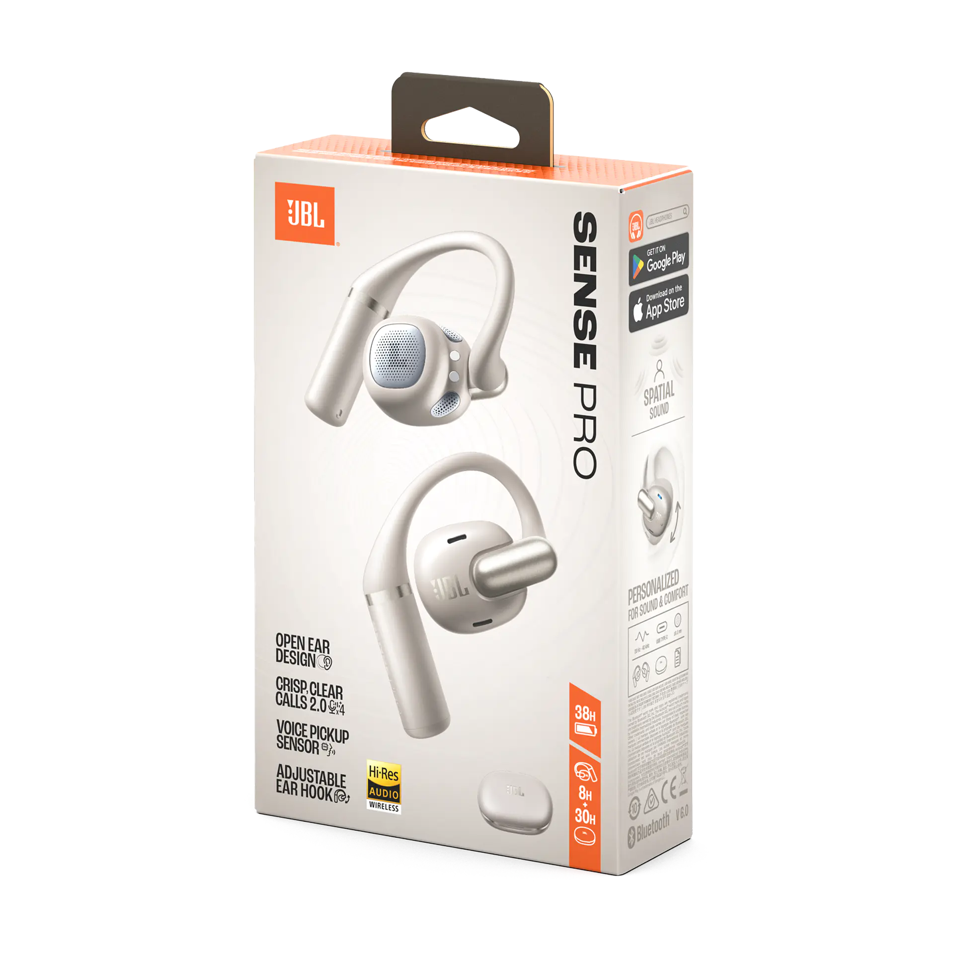 Audífonos abiertos TWS JBL Sense Pro por mayor - Gris 5