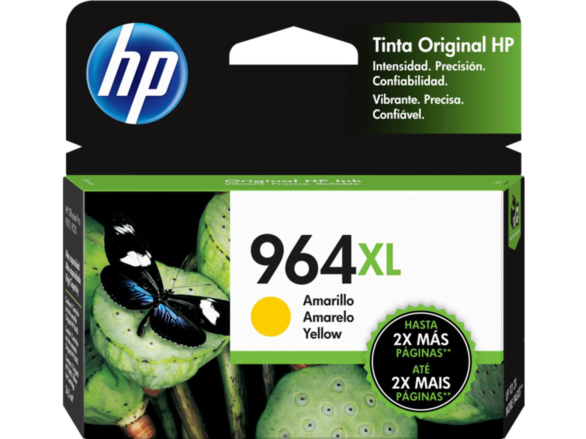 Cartucho de tinta original HP 964XL 3JA56AL por mayor - Amarillo 1