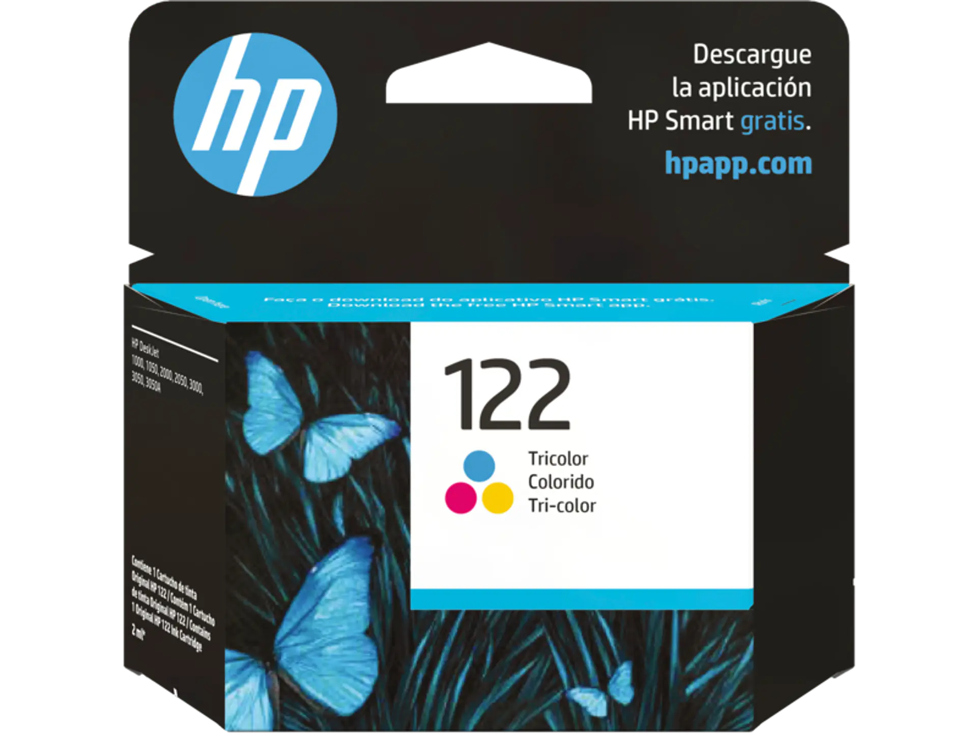 Cartucho de tinta original HP 122 CH562HL por mayor - Tricolor 1