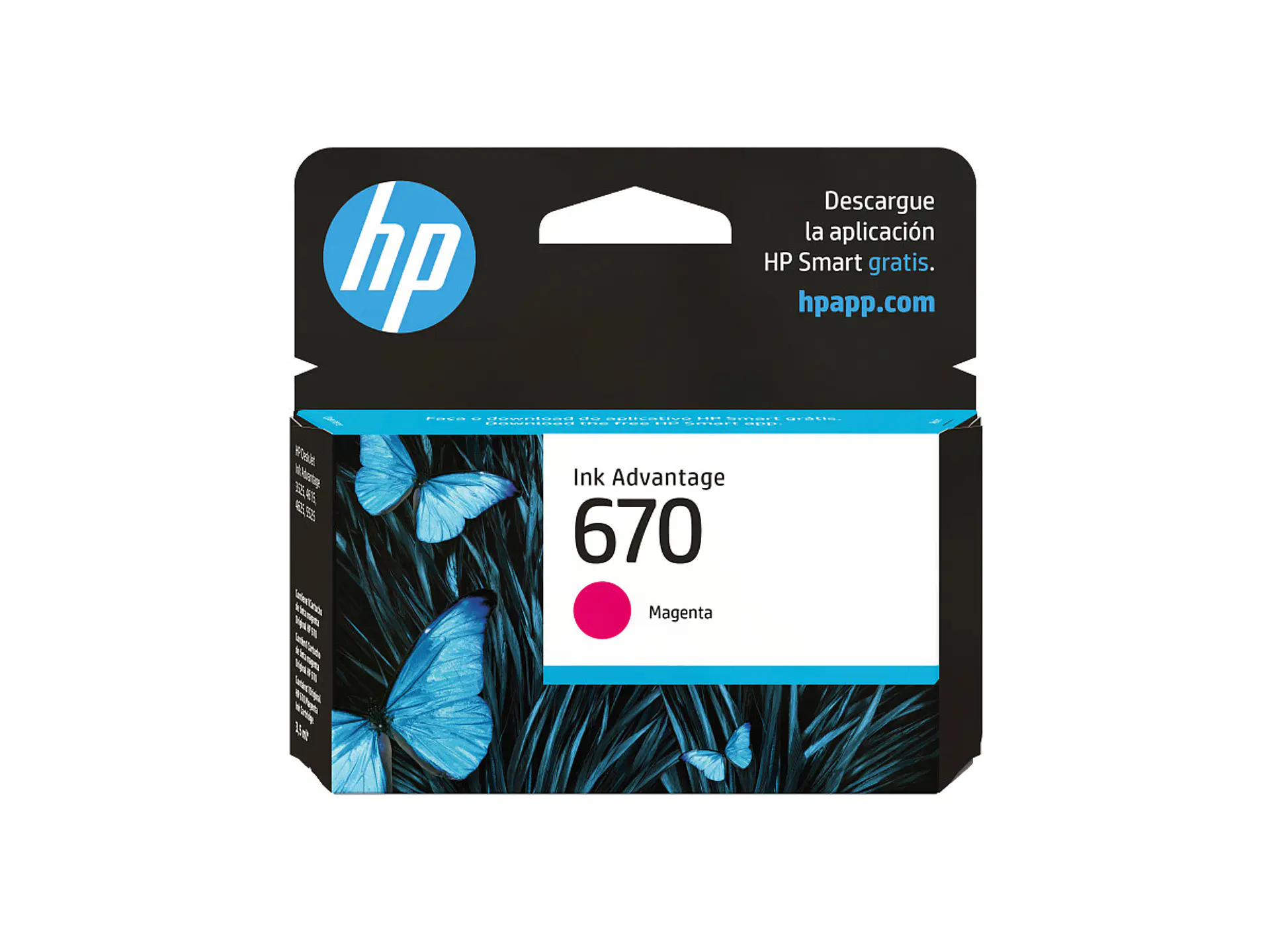 Cartucho de tinta original HP 670 CZ115AL por mayor - Magenta 1