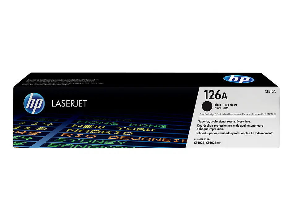 Tóner original HP 126A CE310A por mayor - Negro 1