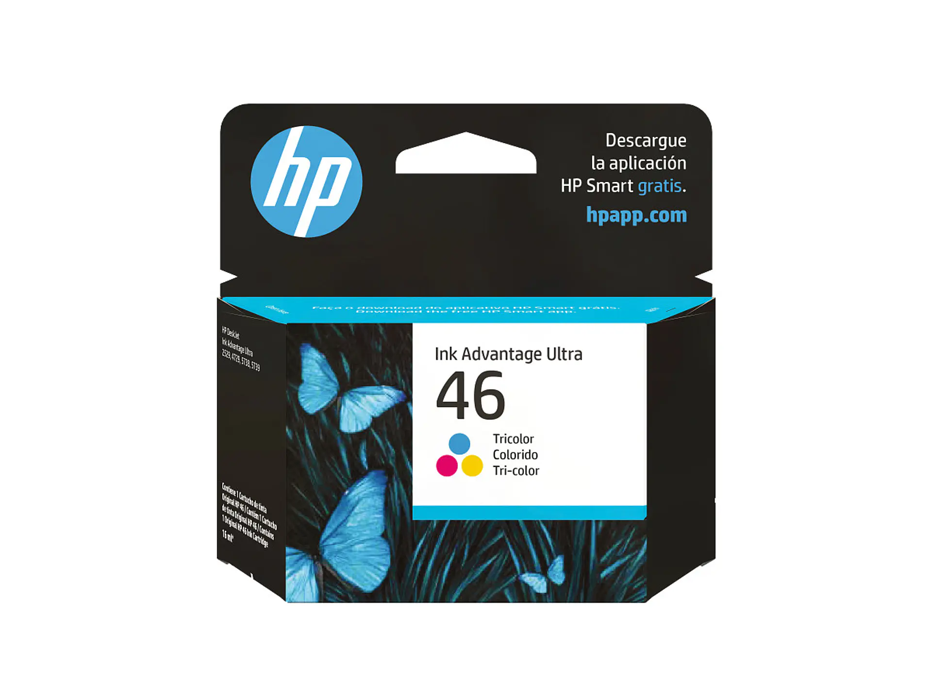 Cartucho de tinta original HP 46 CZ638AL por mayor - Tricolor 1