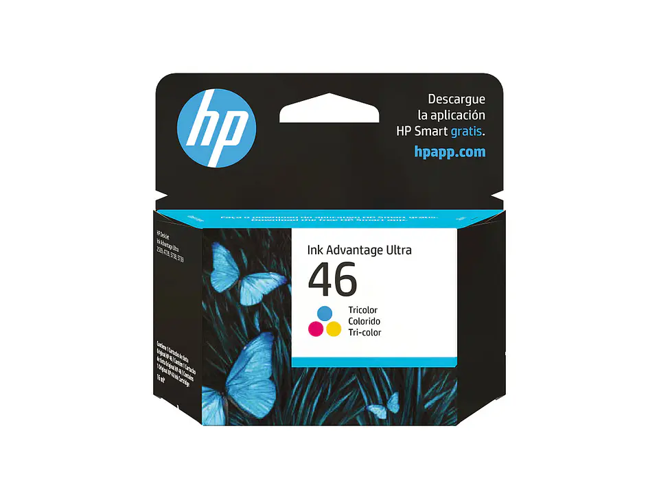 Cartucho de tinta original HP 46 CZ638AL por mayor - Tricolor 1