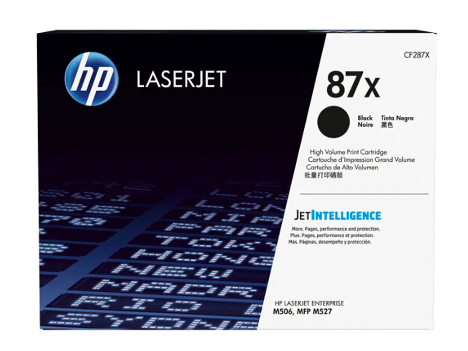 Tóner original HP 87X CF287X por mayor - Negro 1