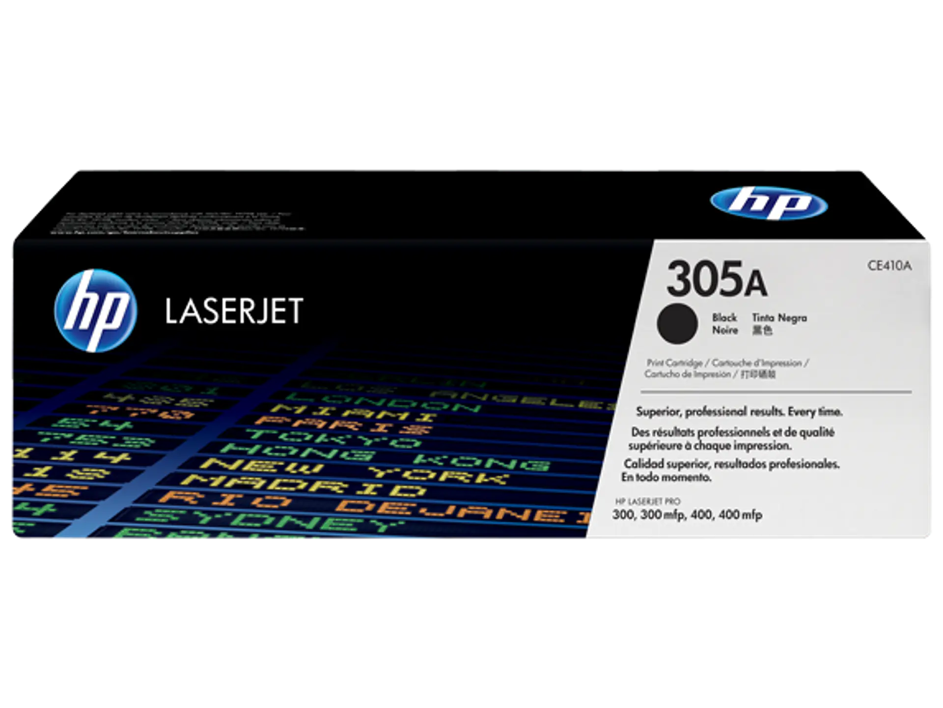 Tóner original HP 305A CE410A por mayor - Negro 1