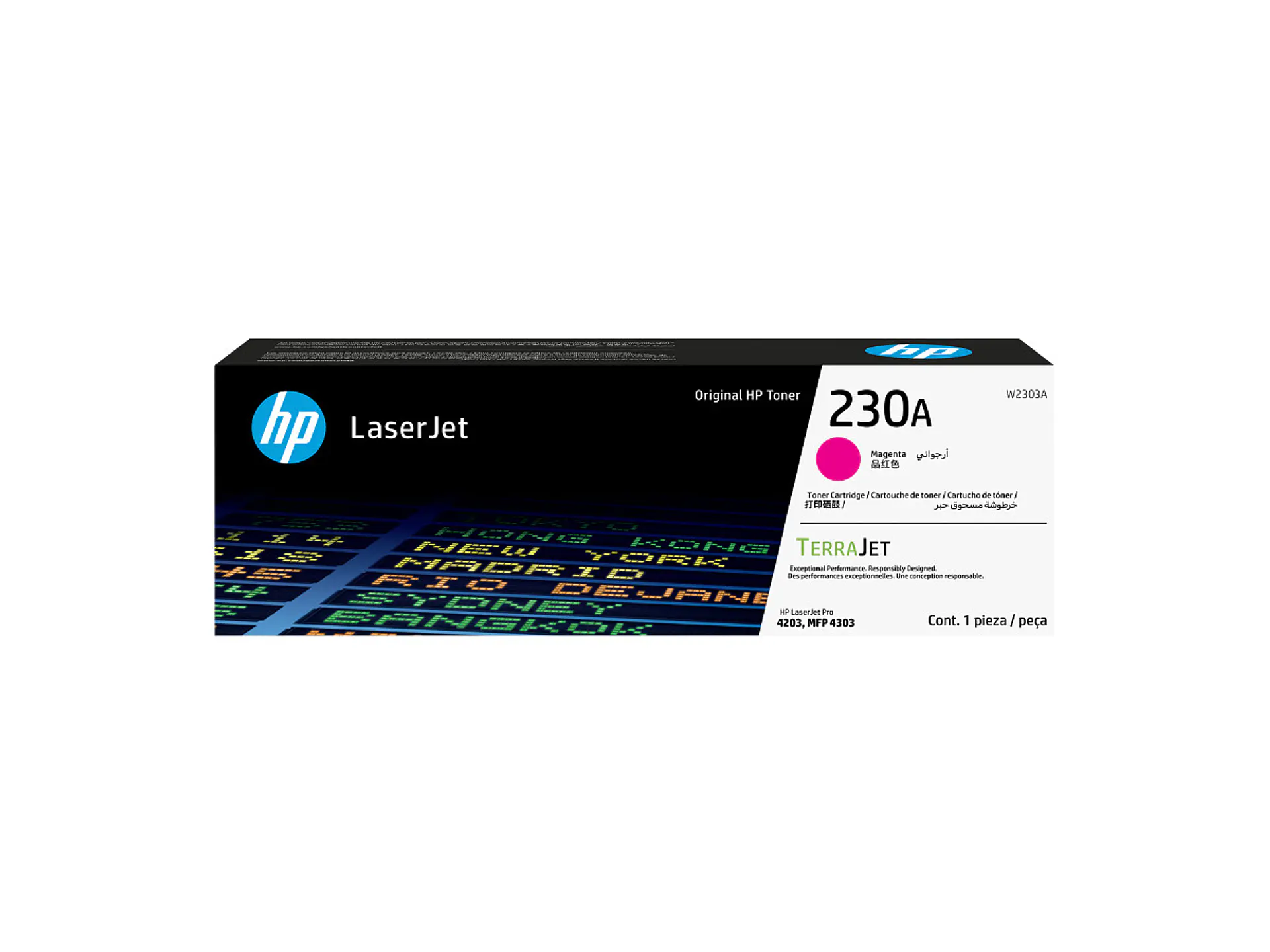 Tóner original HP 230A W2303A por mayor - Magenta 1