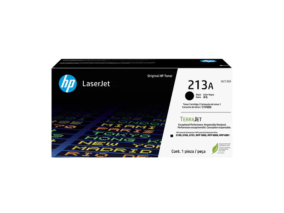 Tóner original HP 213A W2130A por mayor - Negro 1