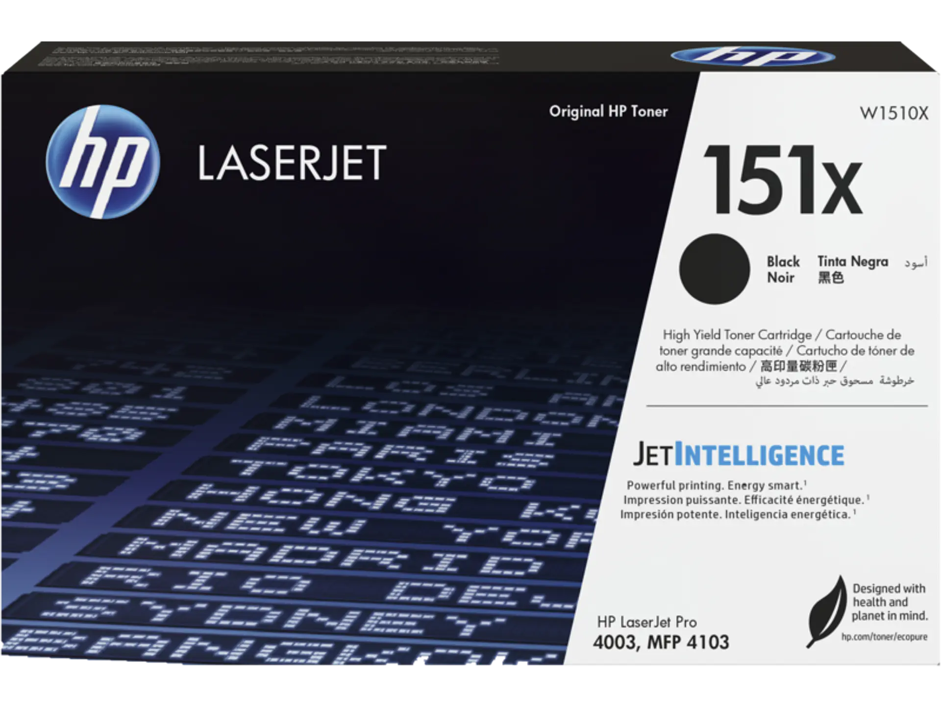 Tóner original HP 151X W1510X por mayor - Negro 1