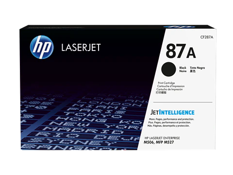 Tóner original HP 87A CF287A por mayor - Negro