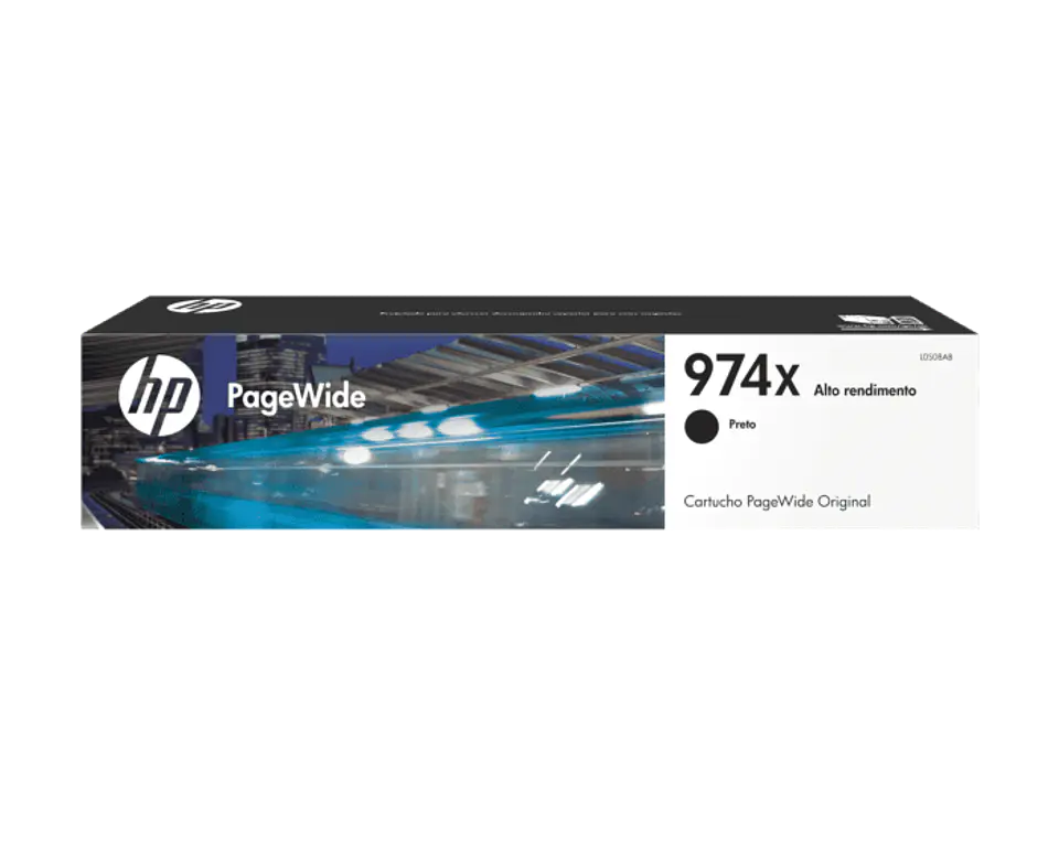 Cartucho de tinta original HP 974X L0S08AL por mayor - Negro 1