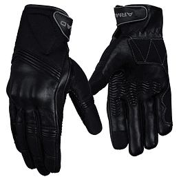  Guantes para moto armad gear mesh 1 cuero touch