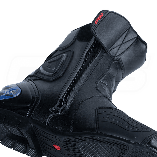  Botas Para Moto A004 Caña Media Speed Protecciones