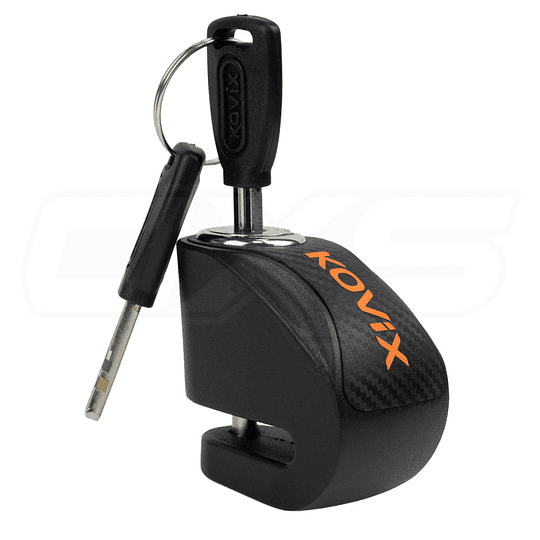  Candado Disco Moto Kovix Knn1 negro Pin 6mm Aleación Acero