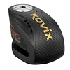 Candado disco para moto kovix knx10 negro con alarma 120db seguro de 10mm doble lock