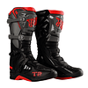 Botas para moto tiger racing t2 ngrojo fluor motocross enduro
