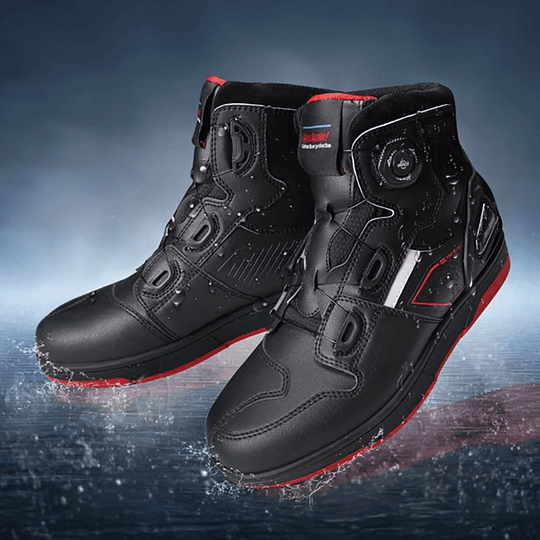 Botas para moto ones again ms07p urban reforzadas tipo zapatilla waterproof
