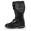 Botas para moto tiger racing tr-E001 negro motocross enduro