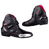 Botas para moto augi ar2 racing reforzadas caña media