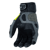 Guantes para moto armad gear strong cuero panel touch manga media