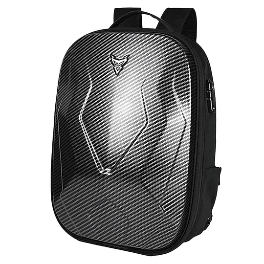 Mochila para moto motocentric rigida expandible de 29 a 45 litros mc-0123