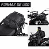 Bolso impermeable para moto rhinowalk mt21620 20 litros multi uso