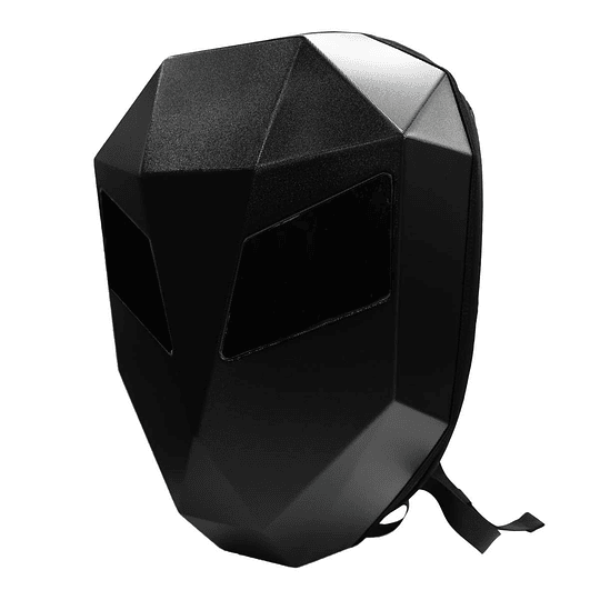 Mochila para moto knigt pantalla led dinámica caparazon rigido