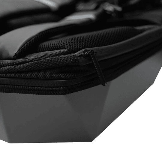 Mochila para moto knigt pantalla led dinámica caparazon rigido