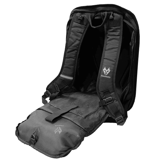 Mochila para moto jiaspeed b22 semi rigida