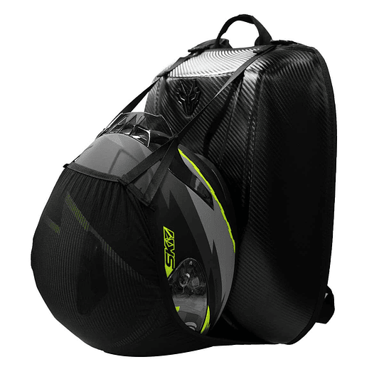Mochila para moto jiaspeed b22 semi rigida