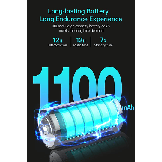 Manos libres freedconn FX pro para casco moto IP67 intercomunicador mesh 6 vías