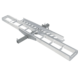 Porta moto para auto aluminio coco arrastre con rampa