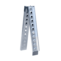 Rampa para moto aluminio 4rs atv-024-f plegable en 2 slim 215x16cm 182kg