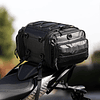 Bolso de cola para moto Rhinowalk MT4026 expandible de 19 a 26 litros impermeable